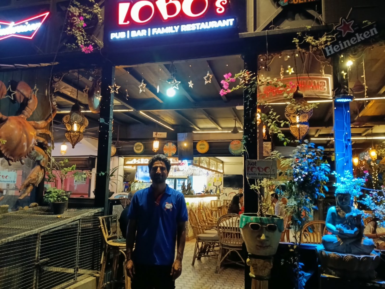 Yasir at Just Lobo's